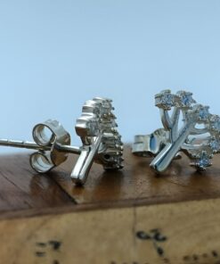 Sterling Silver Stud MJE8