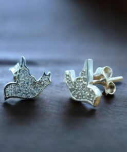 Sterling Silver Stud MJE6